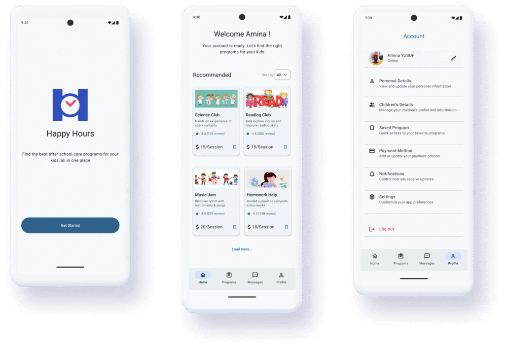 HOMEPAGE AND CORE NAV